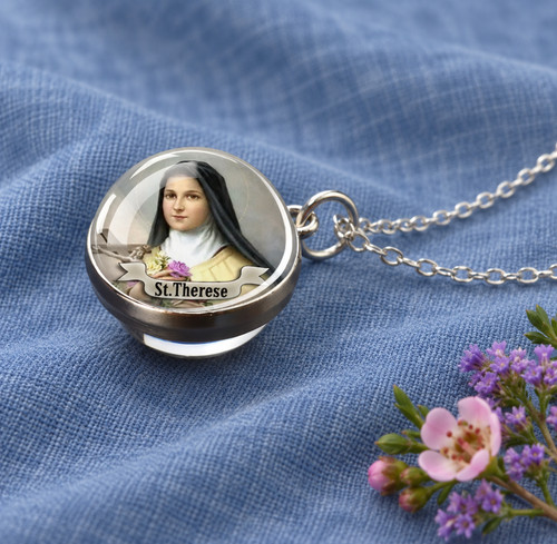 Collana catena santa teresa - collana,